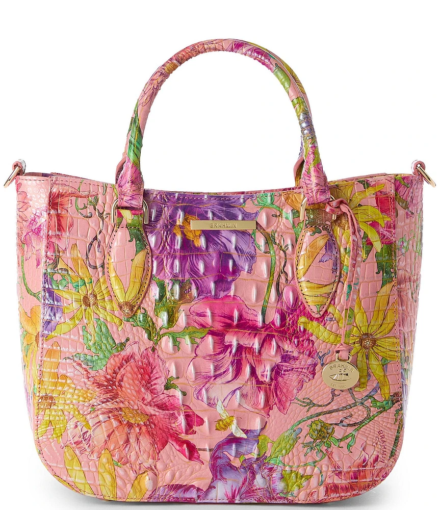 BRAHMIN Melbourne Lena Perennial Small Satchel Bag