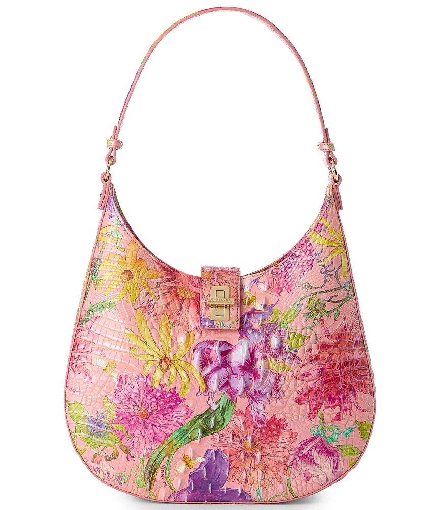 BRAHMIN Melbourne Collection Perennial Fallon Hobo Shoulder Bag