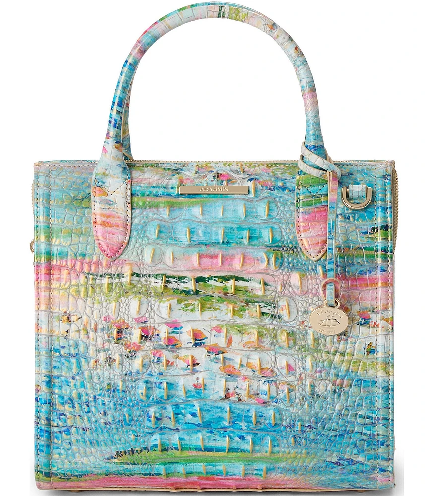 BRAHMIN Melbourne Collection Staycation Small Caroline Satchel Bag