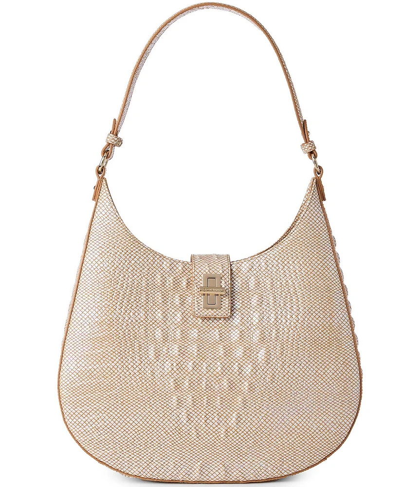 BRAHMIN Melbourne Collection Tiramisu Fallon Shoulder Bag