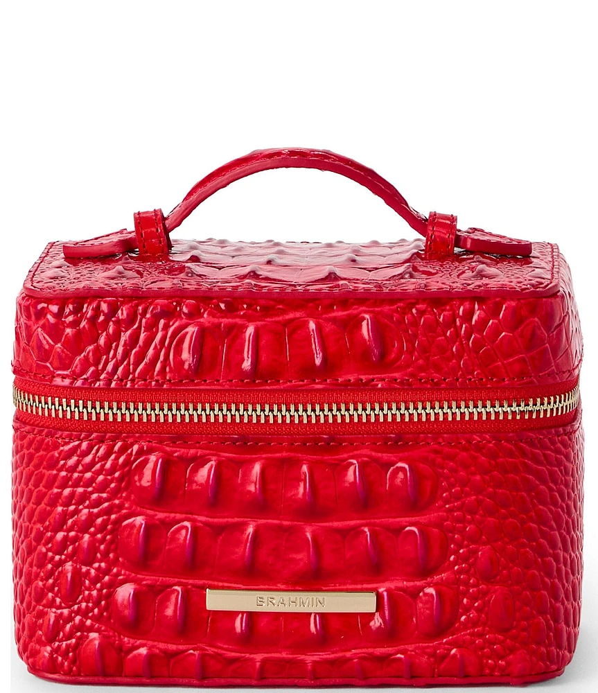 BRAHMIN Sriracha Melbourne Collection Small Charmaine Makeup Case