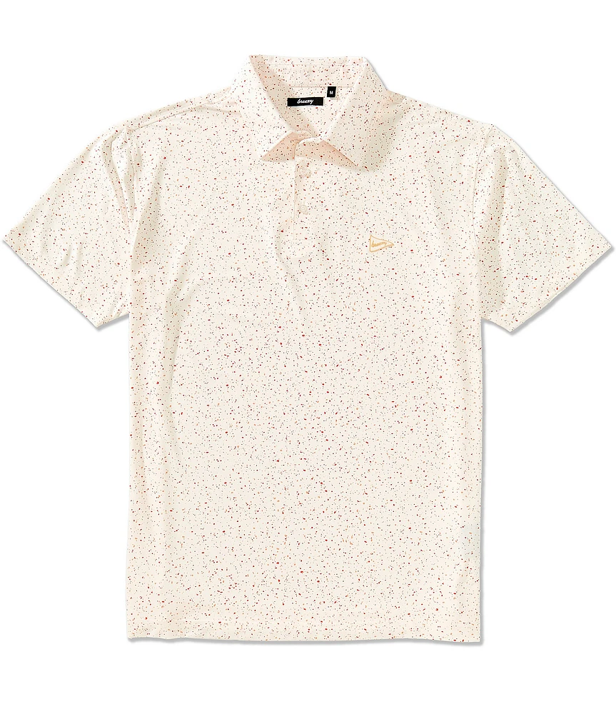 Breezy Golf Heatin Up Short Sleeve Polo Shirt