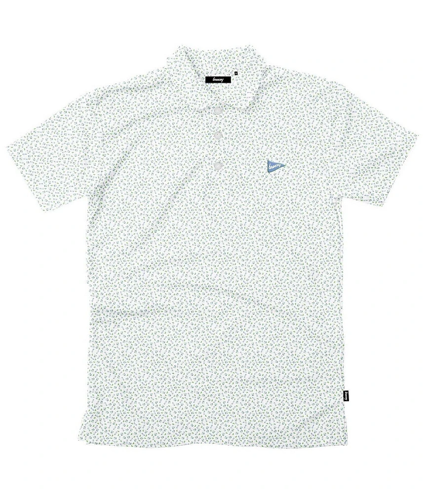 Breezy Golf Vodka Soda Short Sleeve Polo Shirt