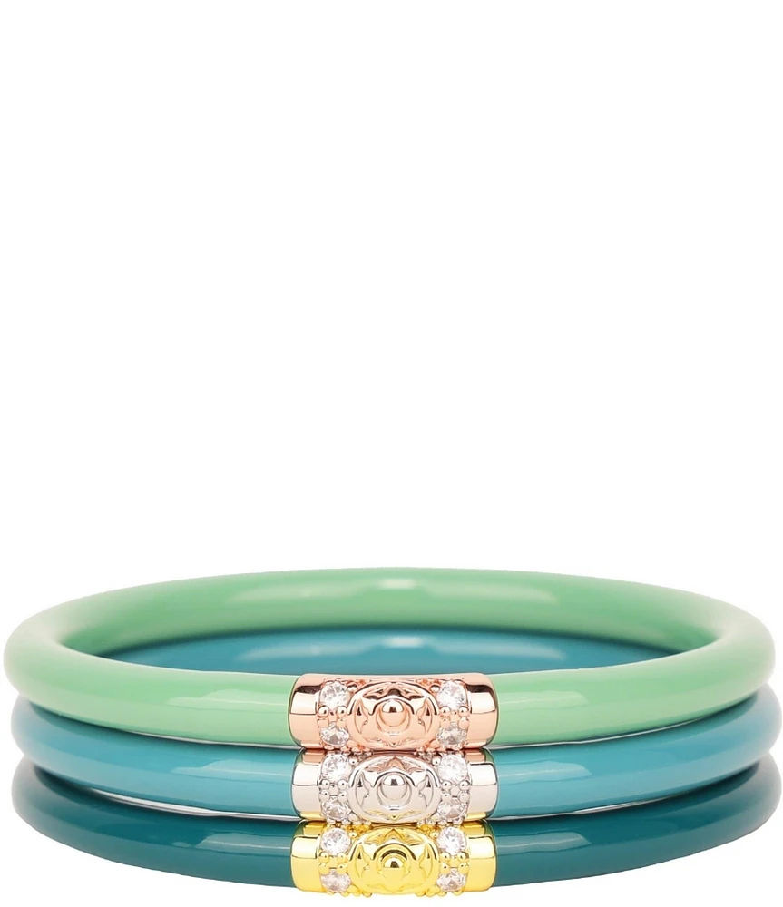 BuDhaGirl Three Kings Ombre All Weather Bangles® Bracelet Set