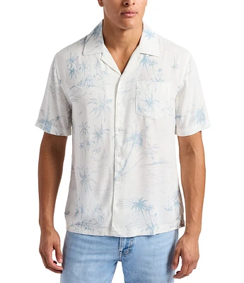 Buffalo David Bitton Sandro Lightweight Short Sleeve Shirt