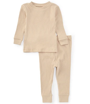 Burt's Bees Baby Long Sleeve Pajama Top & Matching Pajama Pant Set