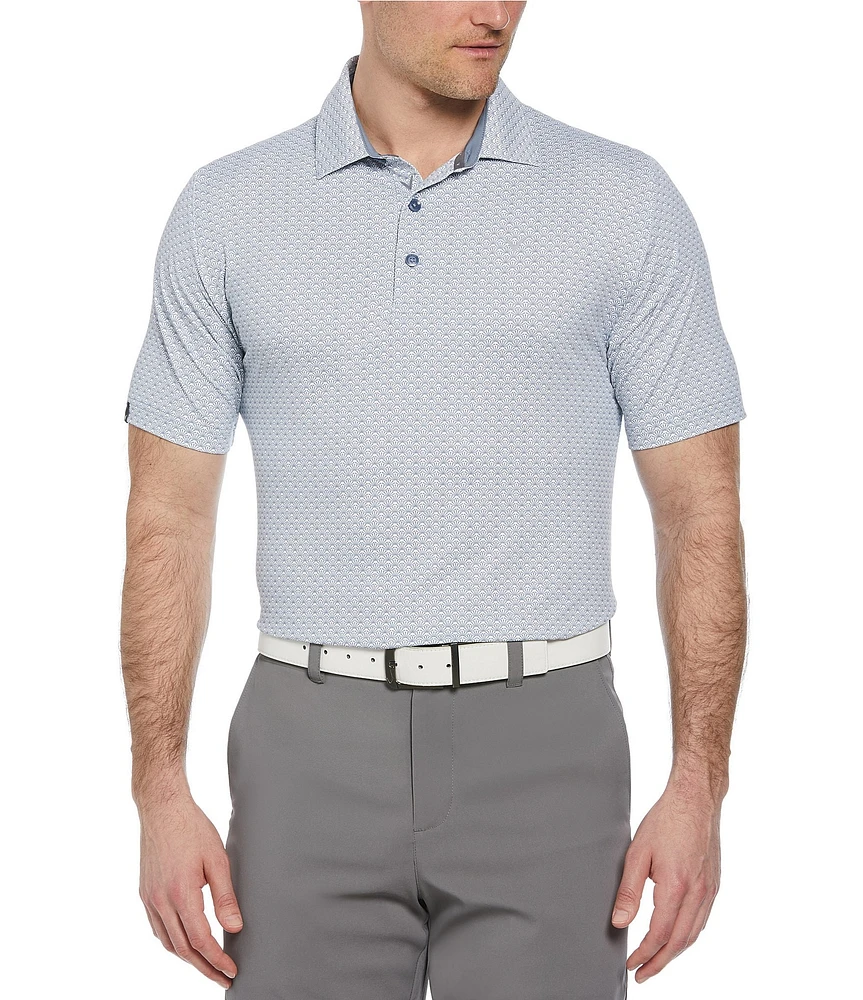 Callaway Short Sleeve Printed Polo Golf Shirt