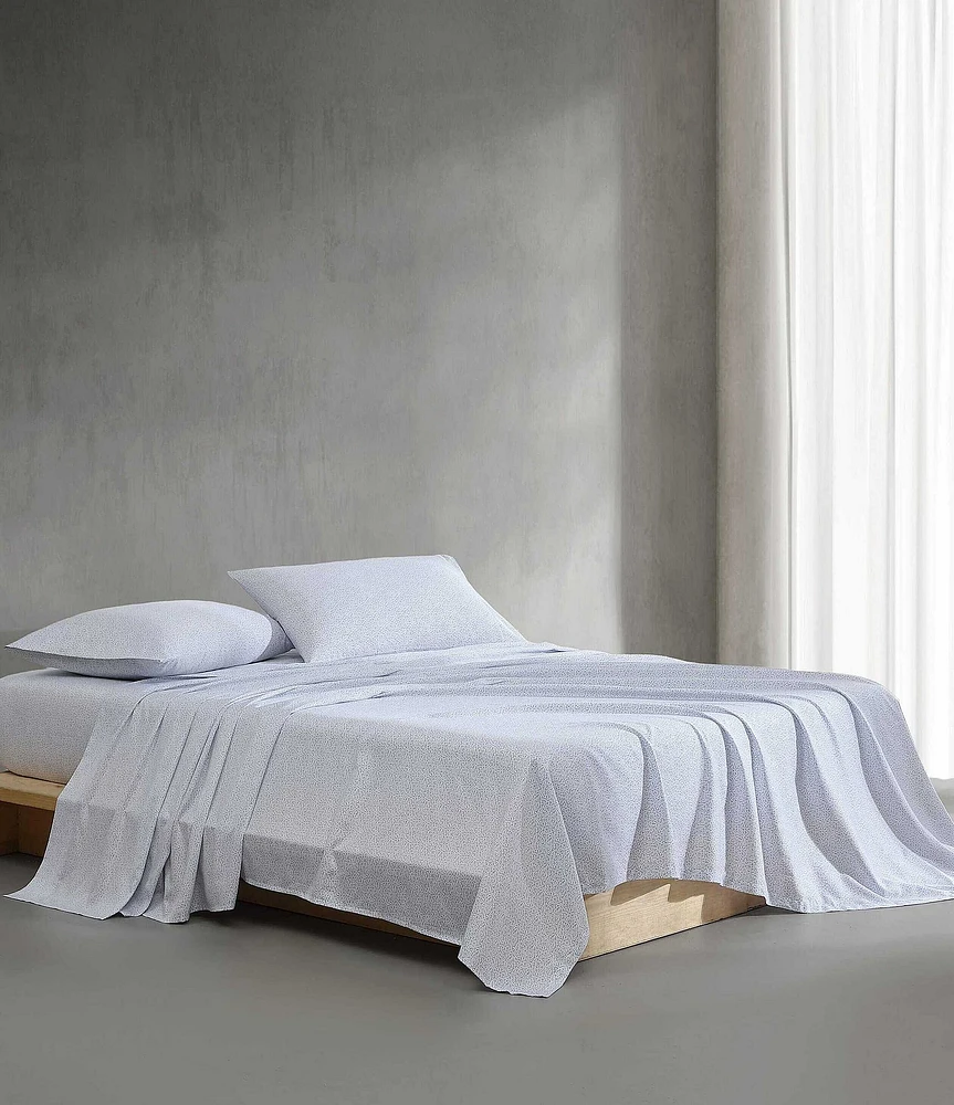 Calvin Klein Abstract Ditsy Floral 300 Thread Count Sateen Sheet Set