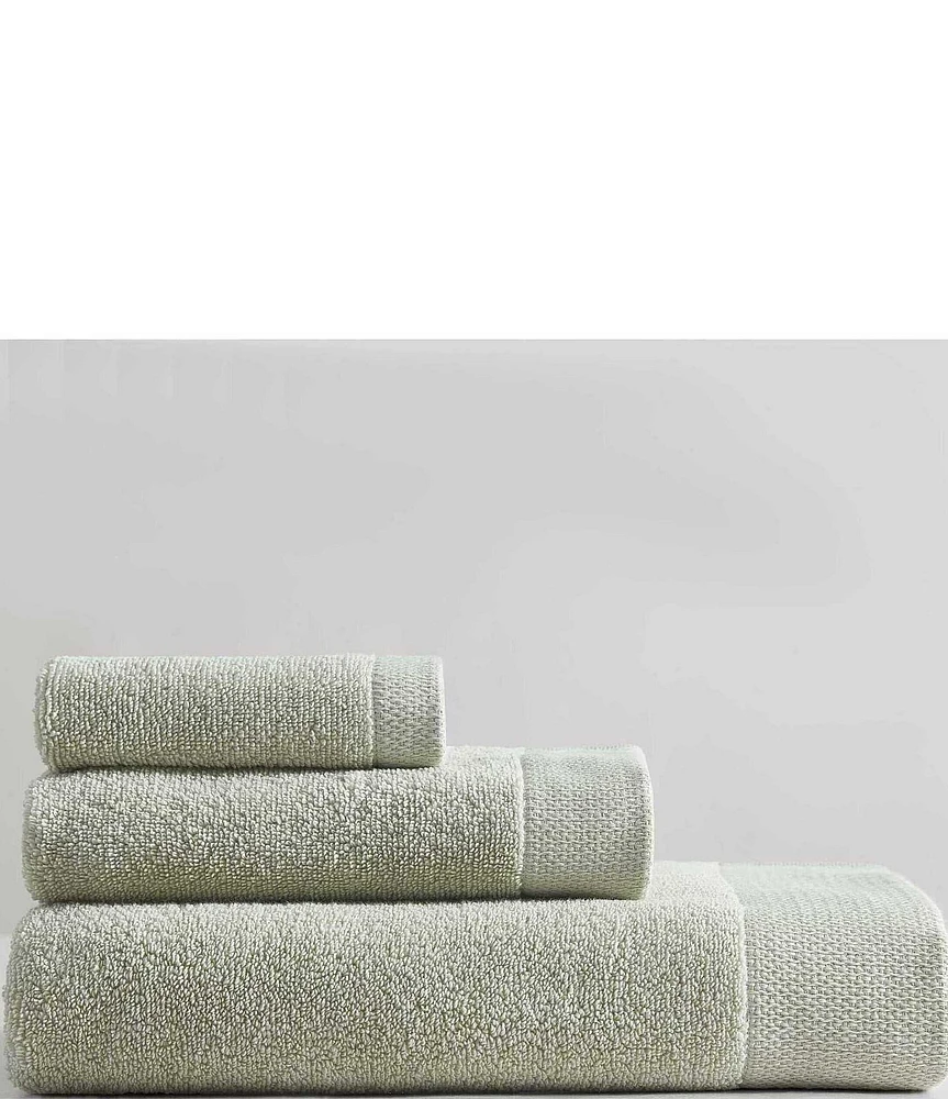 Calvin Klein Entwine Solid Cotton Terry 3-Piece Bath Towel Set