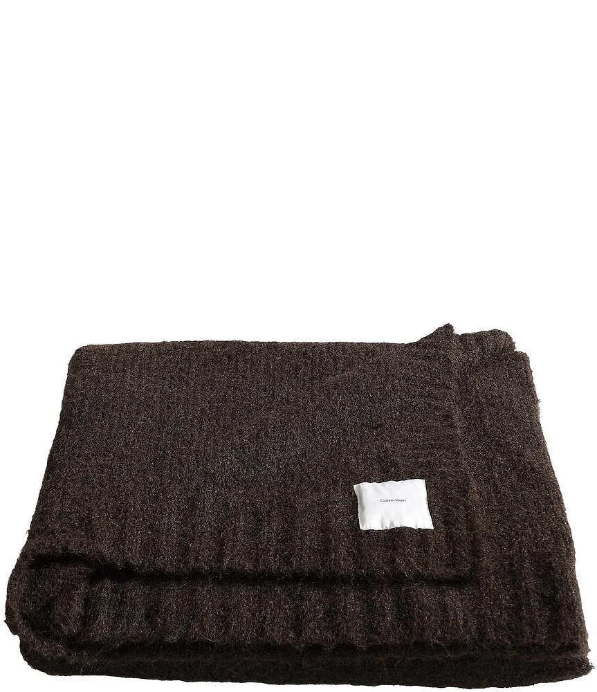 Calvin Klein Knitted Throw Blanket