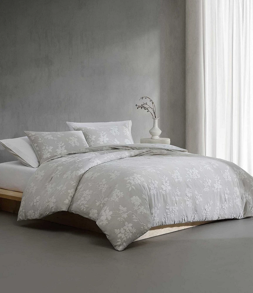 Calvin Klein Spring Branches Cotton Jacquard Mini Comforter Set