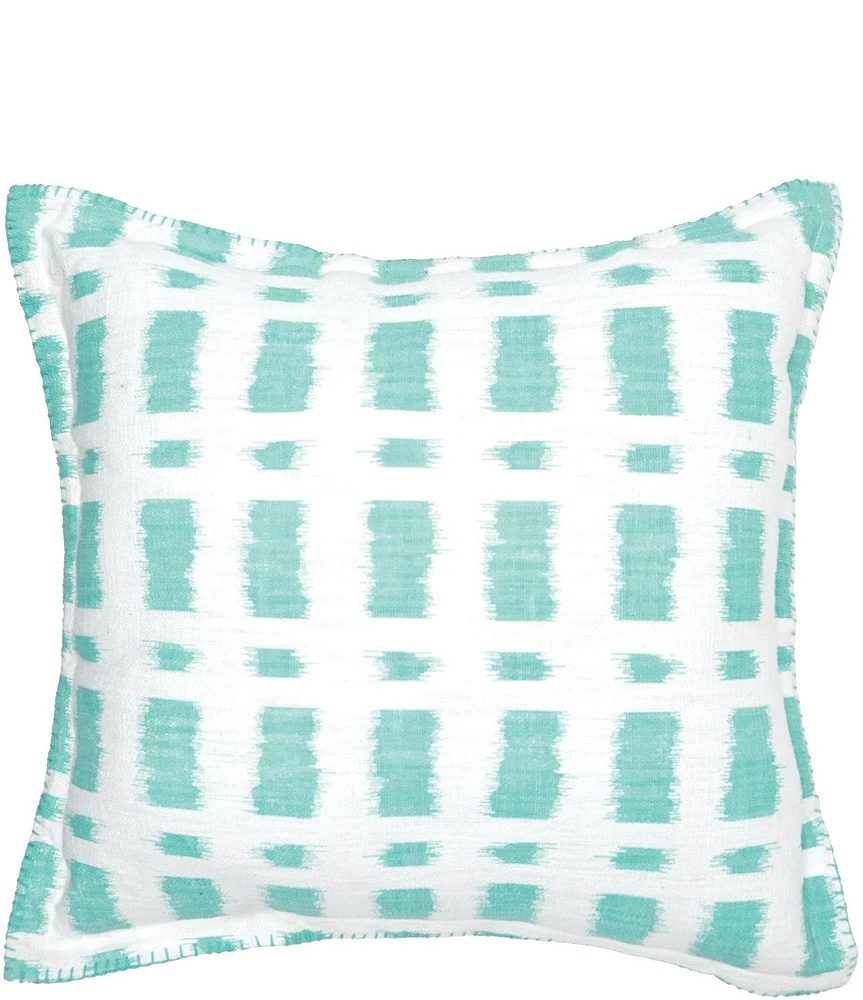 carol & frank Ikat Print Dash Decorative Pillow