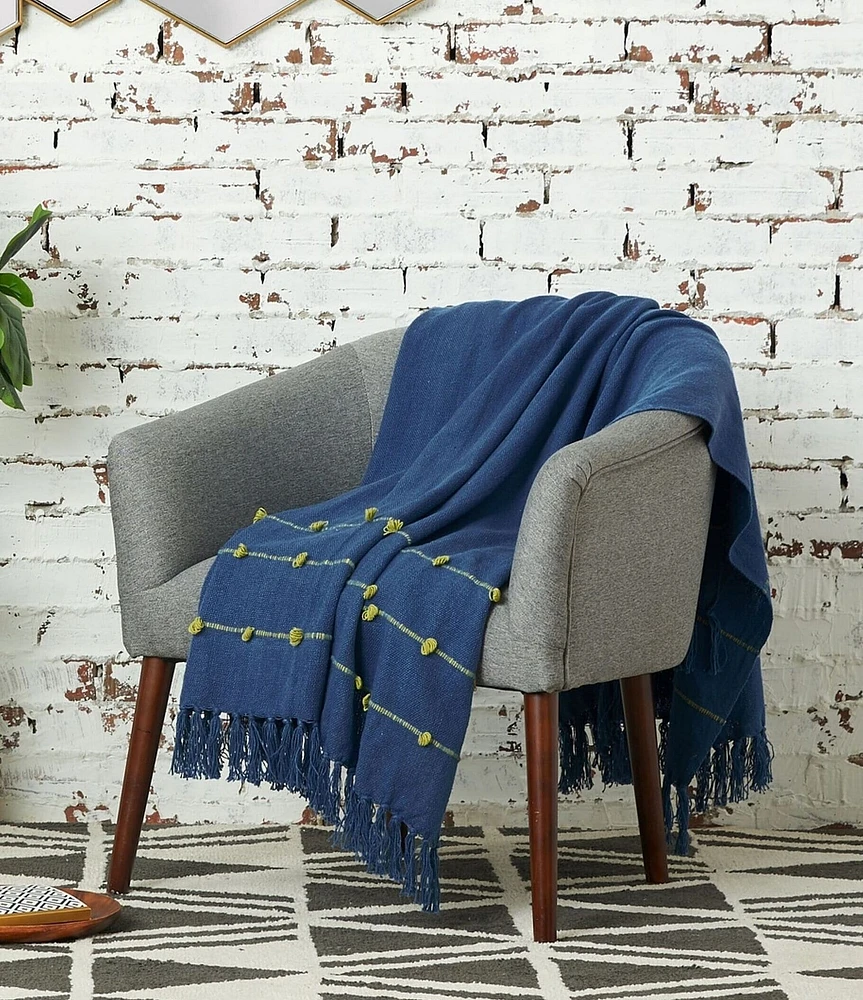 carol & frank Tabb Tufted Textured Throw Blanket