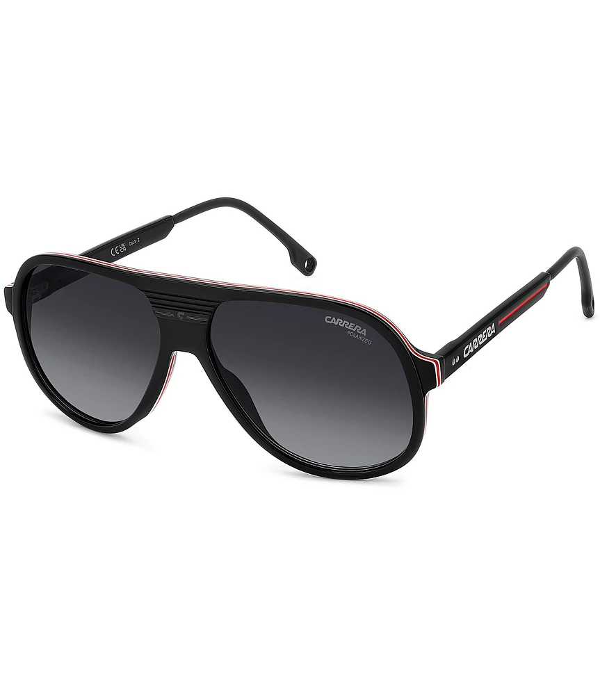Carrera Men's C Sport 07/S 59mm Polarized Aviator Sunglasses