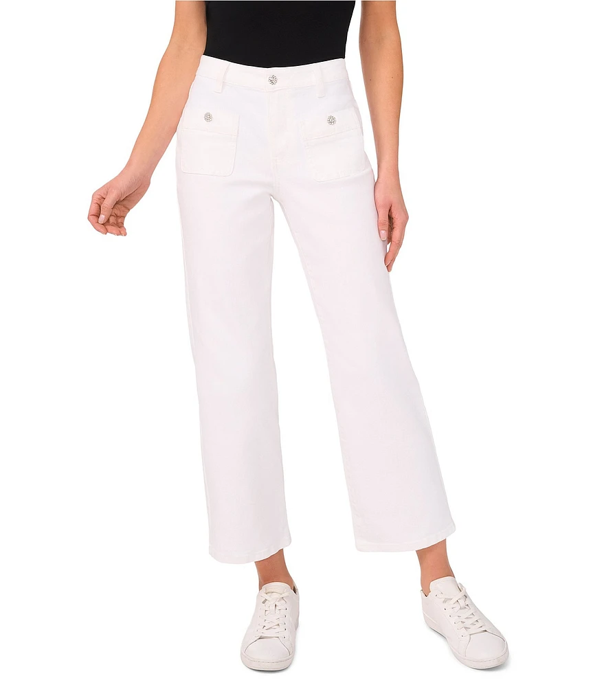 CeCe Wide Leg Ankle Pants