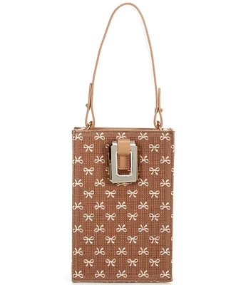 Cecelia New York Stride Glitter Bow Crossbody Bag