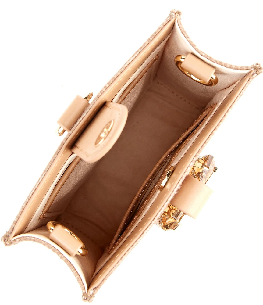 Cecelia New York Stride Glitter Bow Crossbody Bag