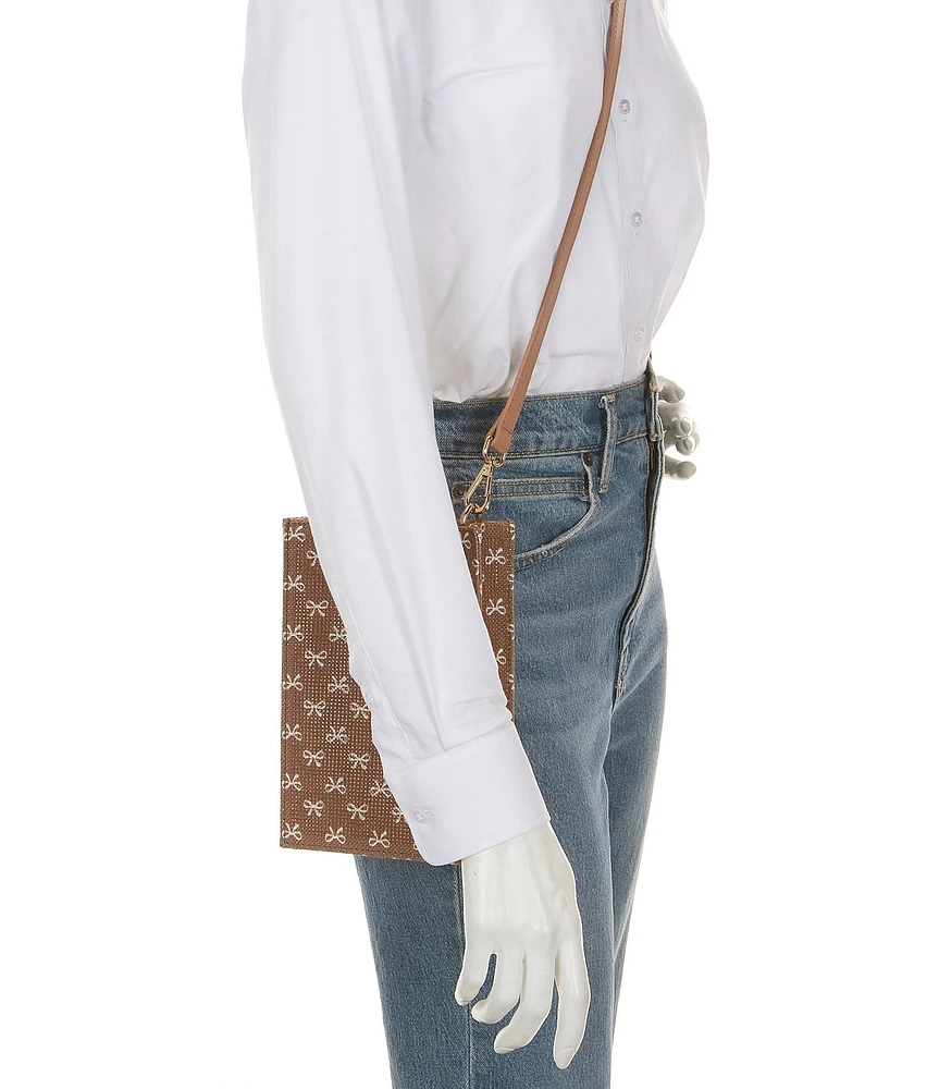 Cecelia New York Stride Glitter Bow Crossbody Bag