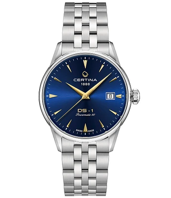 Certina Men's DS- Automatic Stainless Steel Bracelet Watch