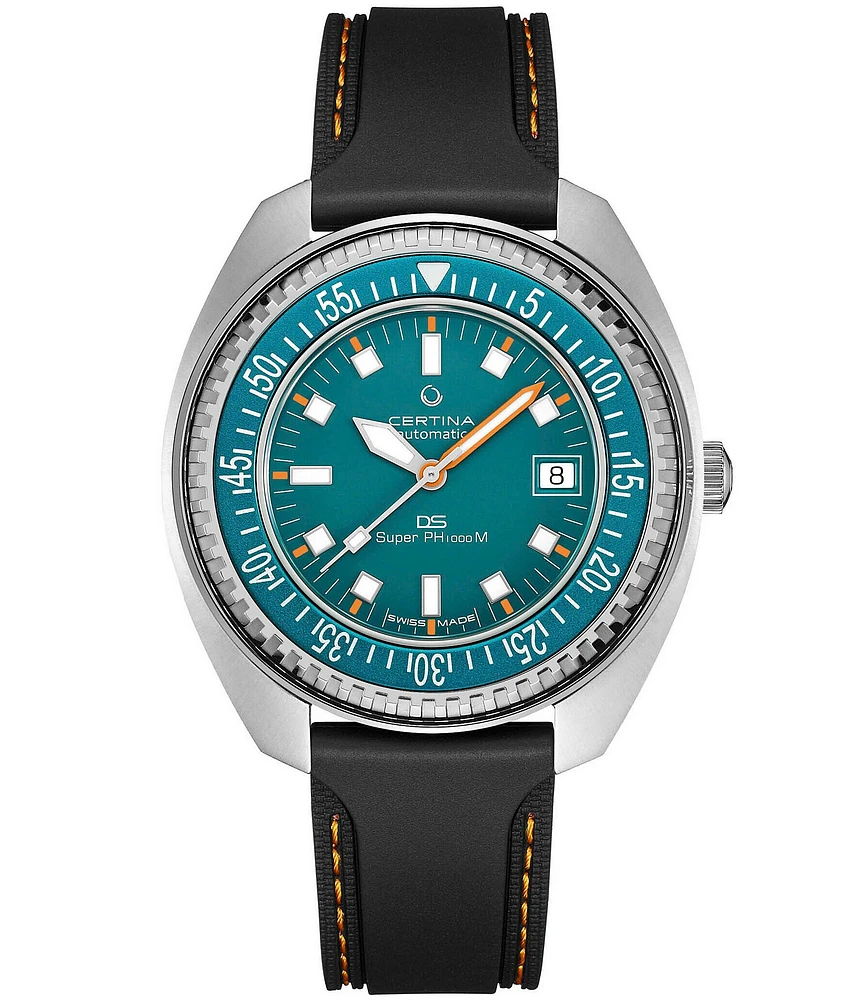 Certina Men's DS PH1000M Powermatic 80 Automatic Black Strap Watch