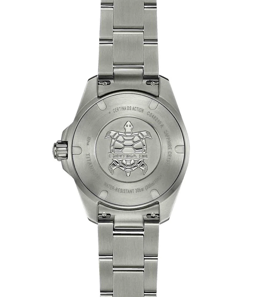 Certina Women's DS Action Quartz Analog Stainless Steel Bracelet Watch