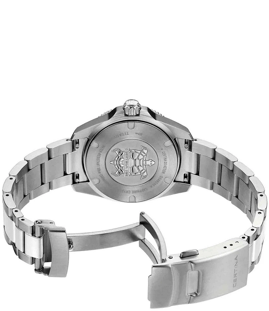 Certina Women's DS Action Quartz Analog Stainless Steel Bracelet Watch
