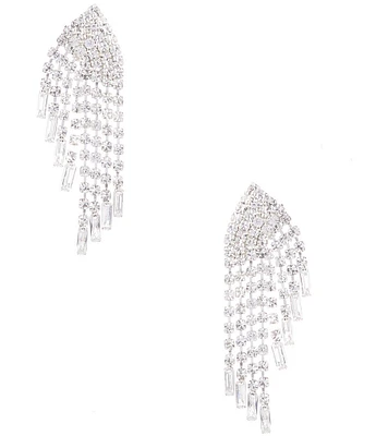Cezanne Baby Twist Fringe Chandelier Earrings