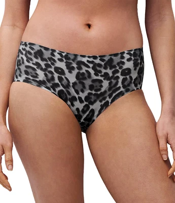 Chantelle Leopard Print Soft Stretch Hipster Panty