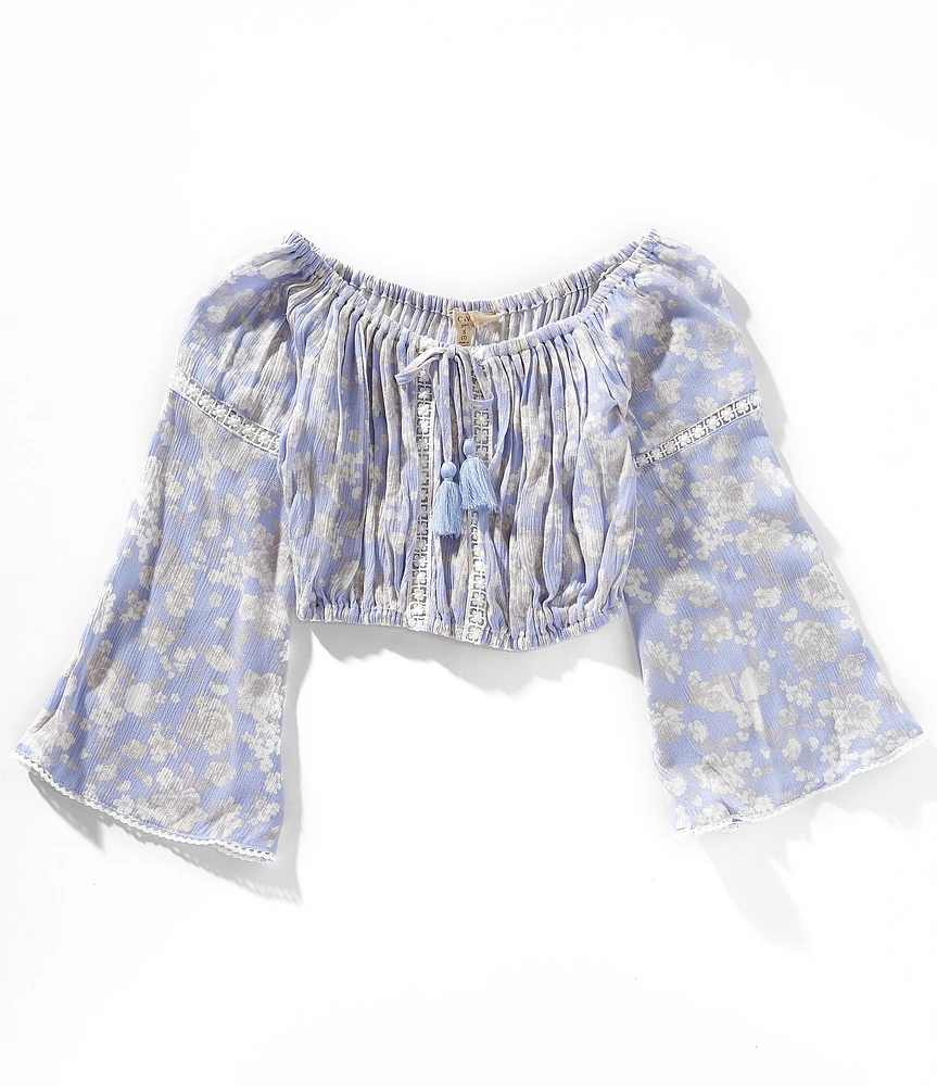 Chelsea & Violet Big Girls Daisy Long Sleeve Top