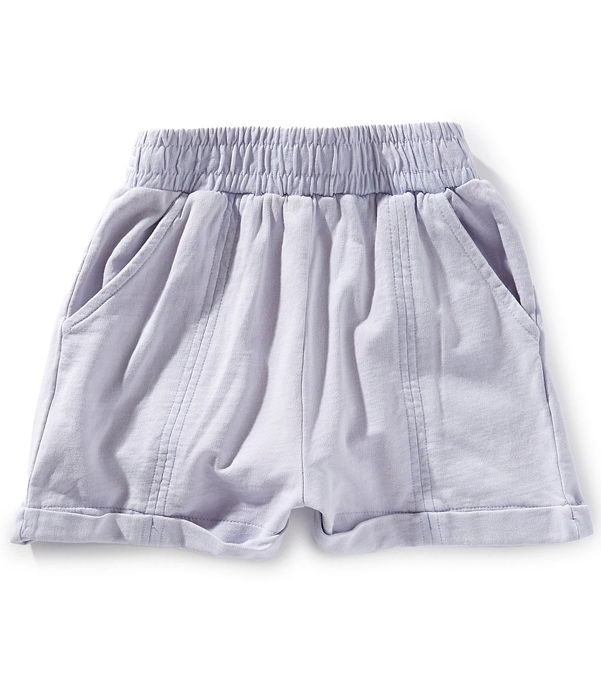 Chelsea & Violet Big Girls High Waist Washed Shorts