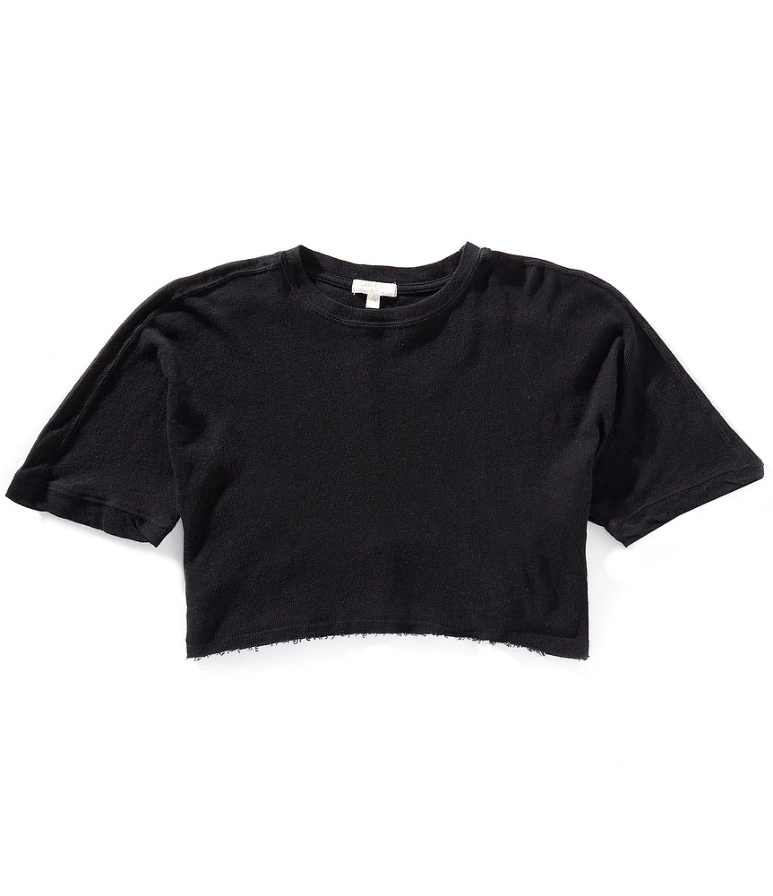 Chelsea & Violet Big Girls Short Sleeve Knit Dolman T-Shirt