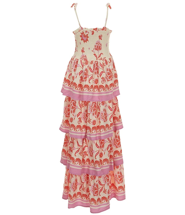 chinese dress ladies Pink Pleated Charmeuse Strapless Tiered Ruffle Gown