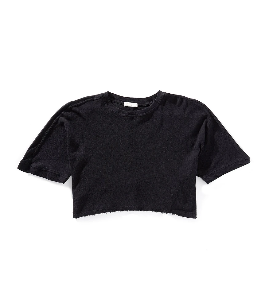 Chelsea & Violet Little Girls Short Sleeve Knit Dolman T-Shirt