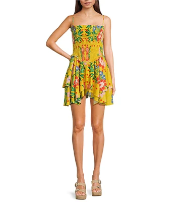 Chelsea & Violet Sleeveless Smocked Yvette Dress