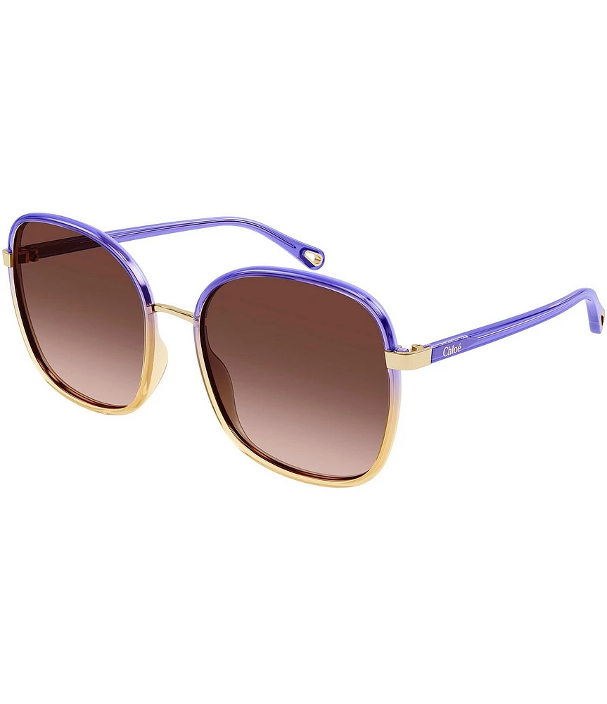 Chloe Women's Franky 59mm Square Sunglasses