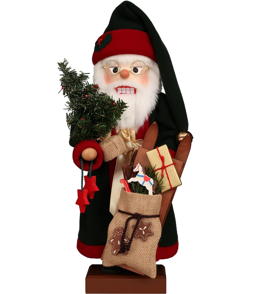 Christian Ulbricht 19.-Inch Santa with Christmas Gifts Premium Nutcracker