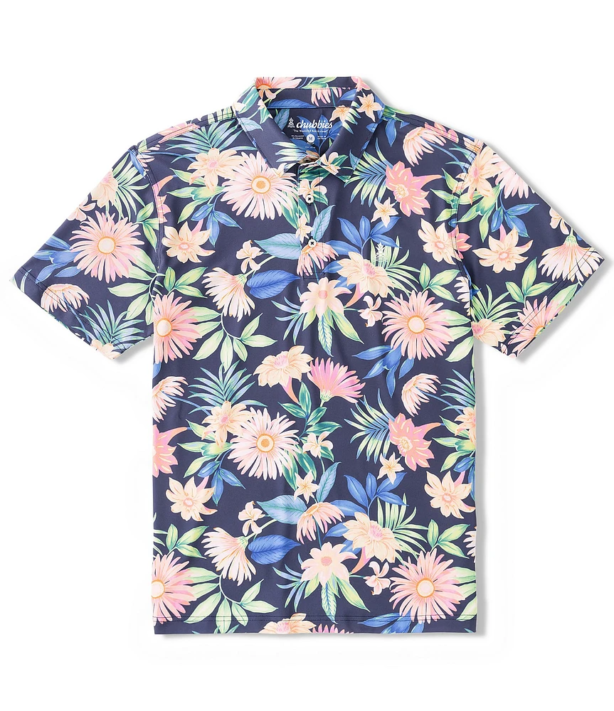Chubbies Big Bloomer Range Polo Shirt