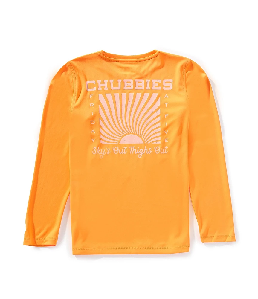 Chubbies Little Boys Golden Hour Graphic Rashguard