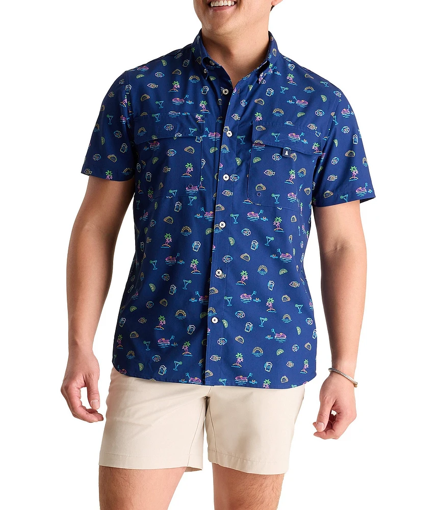 Chubbies Margarita Monday Printed UPF Shirt