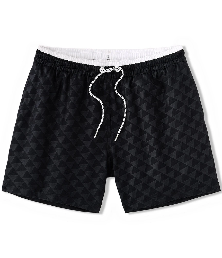 Chubbies The Playing Chess 5.5#double; Embossed Classic Swim Trunks