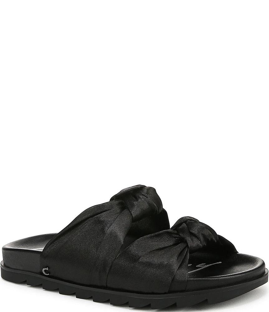Circus NY by Sam Edelman Estelle Satin Knotted Slide Sandals