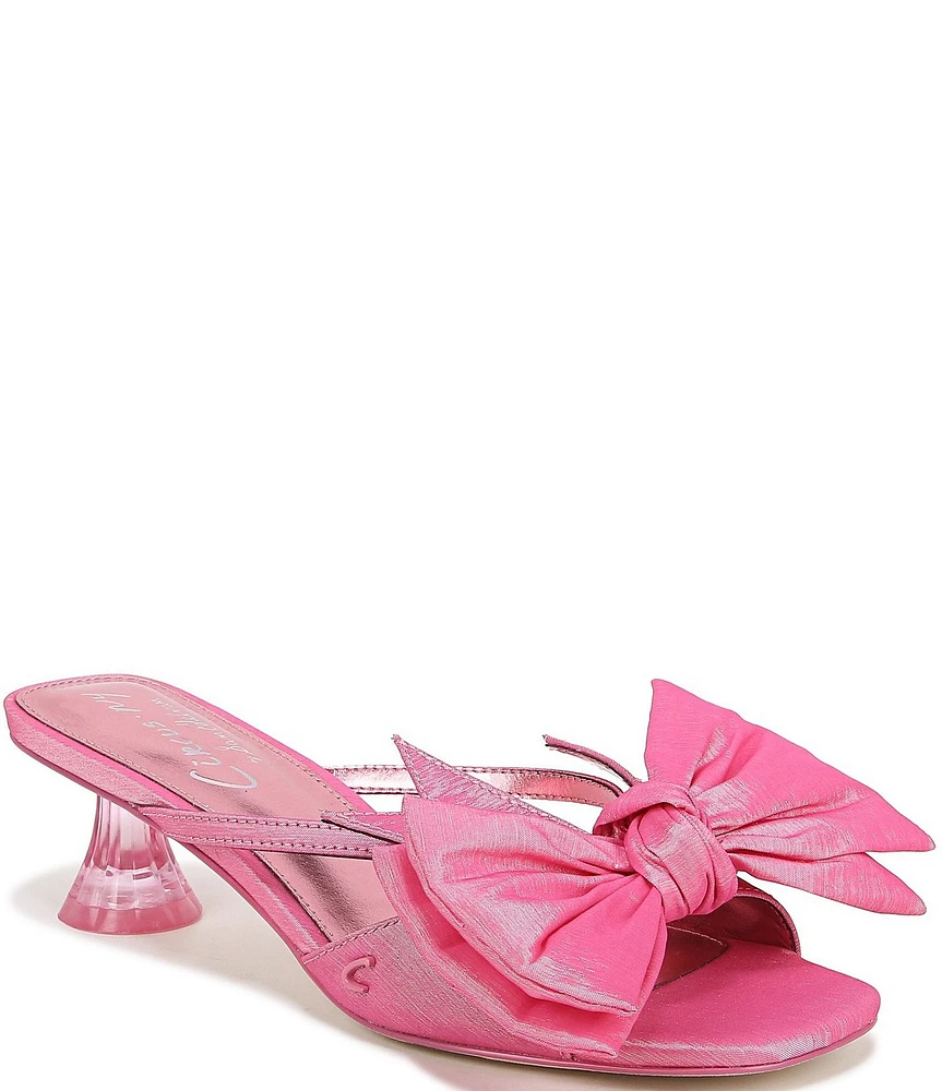 Circus NY by Sam Edelman Natalina Bow Kitten Heel Slide Sandals