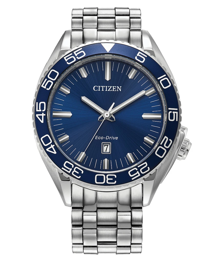 Citizen Men's Carson Mechanical Automatic Stainless Steel Bracelet Watch