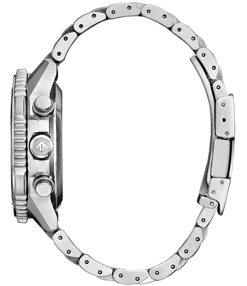 Citizen Men's Navihawk Chronograph Stainless Steel Bracelet Watch