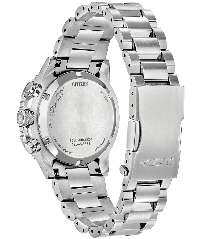 Citizen Men's Navihawk Chronograph Stainless Steel Bracelet Watch
