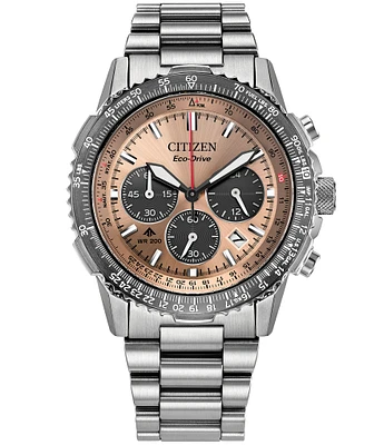 Citizen Men's Promaster Air Chronograph Stainless Steel Bracelet Watch