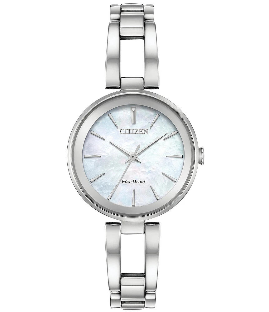 Citizen Women's Axiom Three Hand Stainless Steel Bracelet Watch