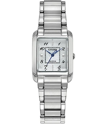 Citizen Women's Bianca Analog Three Hand Stainless Steel Bracelet Watch