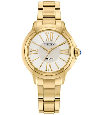 Citizen Women's L Ceci Three Hand Gold Tone Stainless Steel Bracelet Watch