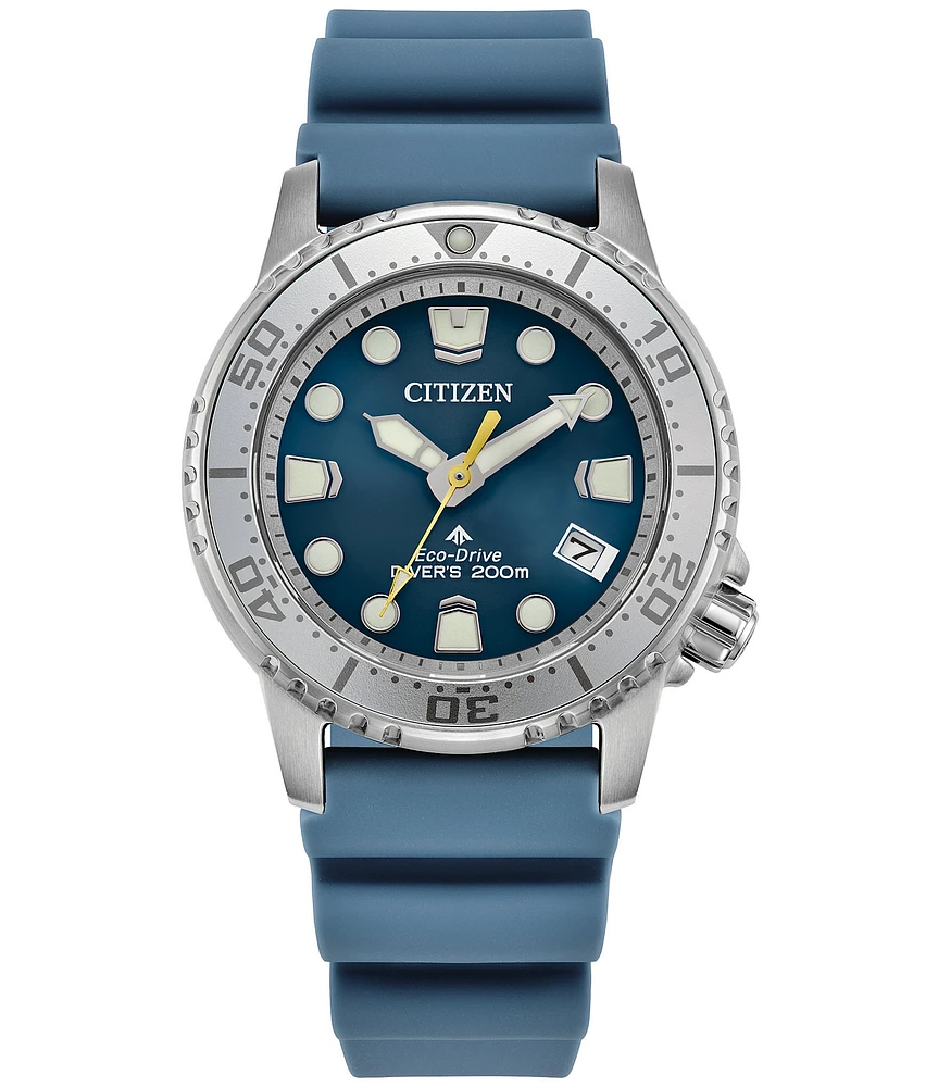 Citizen Women's Promaster Dive Three Hand Blue Strap Watch